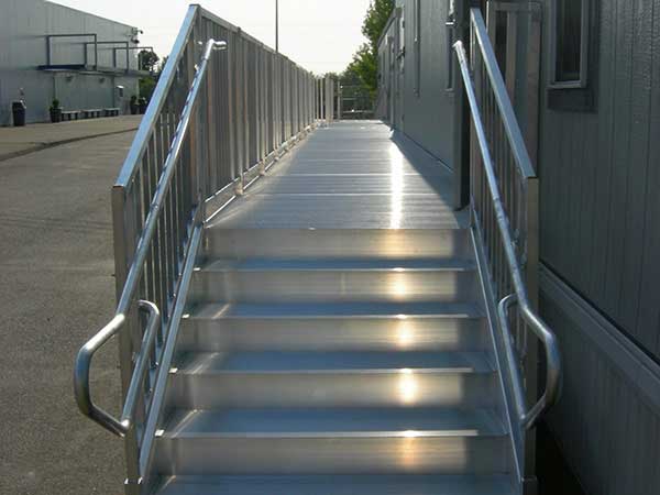 ADA stairs for Handicapped Access